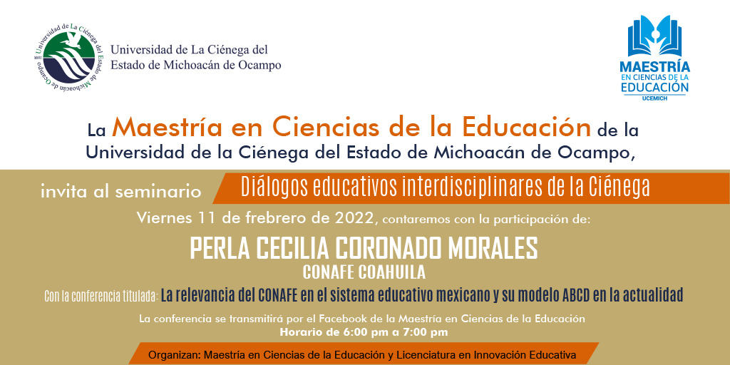 DIÁLOGOS EDUCATIVOS INDISCIPLINARES DE LA CIÉNEGA – Universidad de la  Ciénega del Estado de Michoacán de Ocampo
